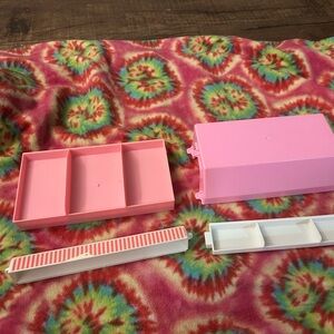 Barbie 1990's Supermarket Grocery Store Food Shelf Replacement Parts READ